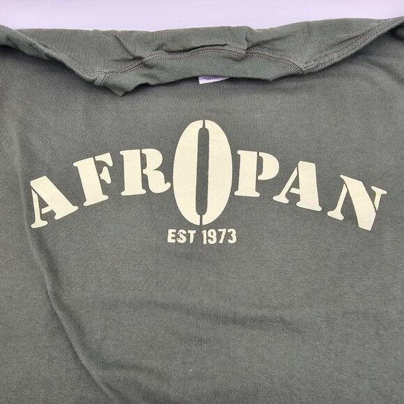 Men's Army Green Short Sleeve T-Shirt, 2XL, 100% Cotton - Picture 6 of 10